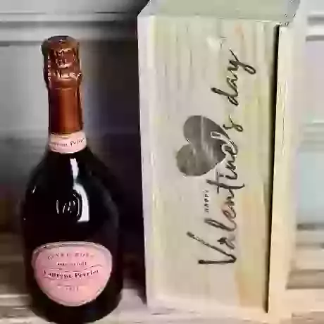 Personalised Valentines Spirit/ Champagne  Box